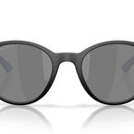 Oakley Kadın Oo9474 Spindrift Yuvarlak Güneş Gözlüğü, Mat Siyah/Prizm Siyah Polarize, 52 mm