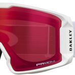 Oakley Line alt kazık kayak gözlüğü, üniseks, Line Miner, beyaz (Prizm Torch Iridum)