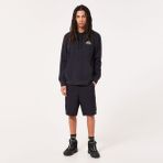 Oakley Lined Mountain Bark Erkek Kapüşonlu Sweatshirt - Siyah