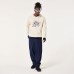 Oakley Mountain Camo Erkek Kapüşonlu Sweatshirt - XS - Krem