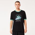 Oakley Never Ends Siyah Kısa Kollu Erkek T-shirt