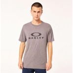 Oakley O Bark 2.0 Gri Kısa Kollu Erkek T-shirt