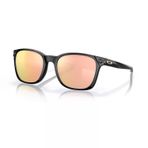Oakley OAK 9018 901806 55 Ojector Aynalı Polarize Erkek Kare Siyah Kemik Güneş Gözlüğü