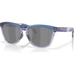 Oakley Oo 9284 928416 55 Oakley x Fortnite™ Brite Bomber Frogskıns Range Unisex Güneş Gözlüğü - Şeffaf - Mavi