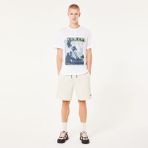 Oakley Palm Erkek Kısa Kollu T-Shirt - XL - Beyaz