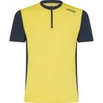 Oakley Point To Point 1/4 Zip Jersey Erkek Sarı Tişört - M