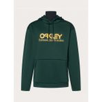 Oakley Sarı - Yeşil Erkek Kapüşonlu Baskılı Sweatshirt FOA402381 Rıder Long 2.0 Hoodıe - M