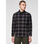 Oakley Siyah - Gri Erkek Kareli Gömlek FOA402577 Bear Cozy Flannel - XL