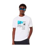 Oakley Skate Tee Erkek T-Shirt - M - Beyaz