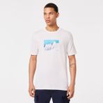 Oakley Snow Caps Beyaz Kısa Kollu Erkek T-shirt