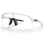 Oakley Sutro Matte White Clear Photochromic Bisiklet Güneş Gözlüğü
