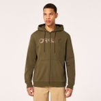 Oakley Teddy Full Zip Yeşil Kapüşonlu Erkek Sweatshirt