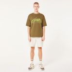 Oakley Wired Mtn Scape Erkek Kısa Kollu T-Shirt - XS - Haki