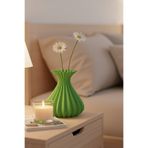 oalpo Vazo Modern Estetik 3D Baskı, Dekoratif, Bohem YEŞİL 20 CM BUYUK BOY