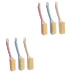 OATIPHO 2 Set Ayakkabı Fırçası Temizleme Aracı Fırça Yıkayıcı Süet Ayakkabı Temizleyici Ayakkabı Tahta Fırçası Ayakkabı Temizleme Temizlik Fırçası Temiz Alet Yıkama Fırçası Pbt 3 Adet*2