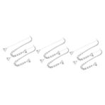 OATIPHO 3 set Sütyen Askıları Askısız Sütyen Askısı Görünmez Çıkarılabilir Yapay Elmas Kemer Kadınlar İçin Askısız Üstler İçin Düğün Aksesuarları Mücevherli Sütyen Askısı 2 adet*3