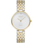 Obaku Denmark V256LXFISF Quartz Çelik Altın/gri Beyaz Kadran 32 mm Kadın Kol Saati - tek ebat