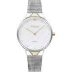 Obaku Denmark V302LXCWMC Quartz Çelik Hasır Gri Safir Cam 32 mm Kadın Kol Saati - tek ebat