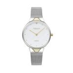 Obaku Denmark V302lxcwmc Quartz Çelik Hasır Gri Safir Cam 32 Mm Kadın Kol Saati