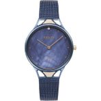 Obaku Denmark V302LXLLML Quartz Çelik Hasır Lacivert Safir Cam 32 mm Kadın Kol Saati - tek ebat