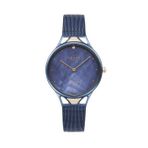 Obaku Denmark V302LXLLML Quartz Çelik Hasır Lacivert Safir Cam 32 mm Kadın Kol Saati