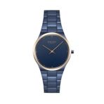 Obaku Denmark V305lxslsl Quartz Çelik Lacivert Kadran Safir Cam 32 Mm Kadın Kol Saati