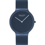 Obaku Denmark V307GXLLML Quartz Hasır Lacivert Safir Cam 40 mm Erkek Kol Saati - tek ebat