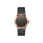 Obaku Denmark V316lxdjmj Quartz Hasır Kordon Siyah Safir Cam 33 Mm Kadın Kol Saati