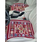 Obam Oto Koltuk Kılıfı (Çift Taraflı )Yıkanabilir Araba Takımı Kilim Bordo Renk FİAT,WW,OPEL,HYUNDAİ,BMW,MERCEDES,HER ARACA UYGUN