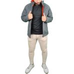 Oban Tekstil Gore-Tex Rüzgar/su Geçirmez Polar Mont - Füme