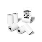 Obay 6 Rulo Mini Cep Yazıcı Etiket Kağıdı, 30 x 57MM Cep Yazıcısı Için Kendinden Yapışkanlı Termal Kağıt