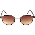 Obb Sunglasses Obb MS280 C53K Unisex Güneş Gözlüğü - Kahverengi