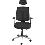 Obc Ofis Büro Concept Piramit Krom Fileli Ofis Büro Öğrenci Çalışma Koltuğu - Sandalyesi - Siyah