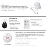 Obiem Akıllı Güvenlik Alarm Sistemleri + Dış Mekân Ptz Hd Kamera - Ev ve Iş Yeri (Güneş Enerjili Dış Sirenli - Orta Plus) - Dış Mekan Kameralı (Güneş enerjili Dış Sirenli) Orta Plus