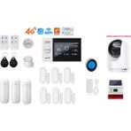 Obiem Akıllı Güvenlik Alarm Sistemleri + Iç Ptz Hd Kamera - Ev ve Iş Yeri (Güneş Enerjili Dış Sirenli- Standart Plus) - Standart Plus İç Mekan Kameralı (Güneş enerjili Dış Sirenli)