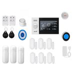 OBİEM Ev ve İş Yeri Akıllı Güvenlik Alarm Sistemleri(Sim Kart/google Asistan/amazon Alexa/Tuya Smart) (standart plus set)