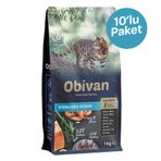 Obivan Selection Sterilised Düşük Tahıllı Okyanus Balıklı 1 kg Kısırlaştırılmış Kedi Maması