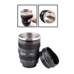 Objektif Görünümlü Lens Çelik Kupa Kahve + Çay Termosu
