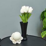 Objevi Dekoratif Lale Beyaz Yapay Çiçek