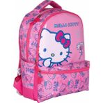 Obm Hello Kitty Yazı Desenli Okul Çantası 2721