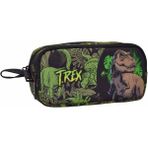 Obm ÖBM Jurrasic World Trex Kalem Kutusu 2134 Çocuklar İçin Hafif ve Taşınabilir Fermuarlı Tasarım
