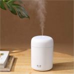 Obrax 300 ml Ultrasonik Hava Nemlendirici Ortam Nemlendirici Işıklı Hava Nemlendirici Buharlı Nemlendirici Buhar Makinesi ve Aroma Difüzörü H2O Nemlendirici Oda Nemlendirici Hava Temizleyici