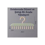 obrigado 1 Adet 8 Kancalı Çok Amaçlı Yapışkanlı Askı İç Çamaşırı Askısı Banyo Askısı Takı Organizer