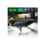 obrigado Hareket Sensörlü Solar Güneş Enerjili Su Geçirmez Led Aydınlatma Dış Mekan Bahçe 102 Led Li