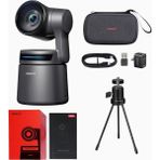 Obsbot Tail Air Combo 4K Ndı Ptz Kamera, Mikrofon + Tripod, Aı Takip, Hdr - Siyah