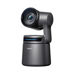 OBSBOT Tail Air NDI Streaming Camera 4K, AI Tracking PTZ kamera, akıllı uygulamalı, jest kontrolü, HDMI/USB-C/kablosuz web kamerası, YouTube, kilise, ibadet, yaratıcı, vs. için video kamera Live