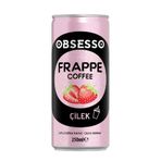 Obsesso 250 ml Frappe Çilek Soğuk Kahve