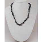 Obsidyen Taşı Küçük Taşlar Kolye (52260)