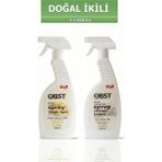 OBST Doğal Temizlik Sprey Seti Sprey Limon Tuzu 500 ml + Sprey Çamaşır Sodası 500 ml (2'li Paket)