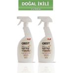 OBST Sprey Karbonat Lavanta Bahçesi Mutfak,banyo,tuvalet Için Doğal Temizlik 2'li Paket (2 x 500 Ml)